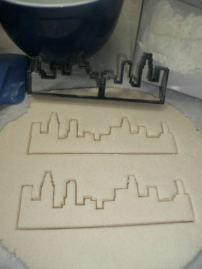 New York City Skyline Big Apple Skyscraper Building Cookie Cutter USA PR4114