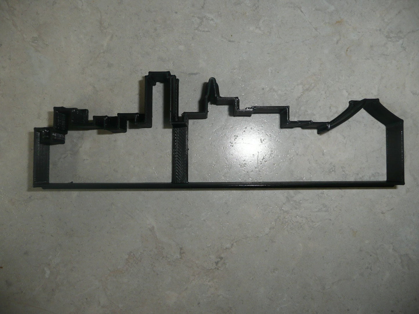 San Francisco California Skyline Pyramid Skyscraper Cookie Cutter USA PR4115