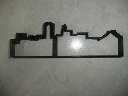 San Francisco California Skyline Pyramid Skyscraper Cookie Cutter USA PR4115
