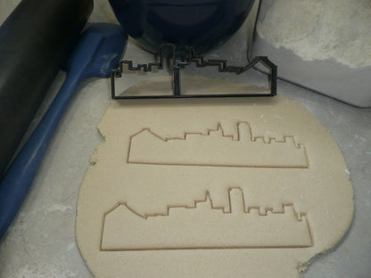 San Francisco California Skyline Pyramid Skyscraper Cookie Cutter USA PR4115