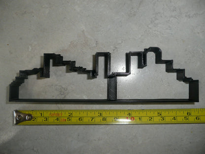 Denver Colorado Skyline Skyscraper Building Horizon Cookie Cutter USA PR4117