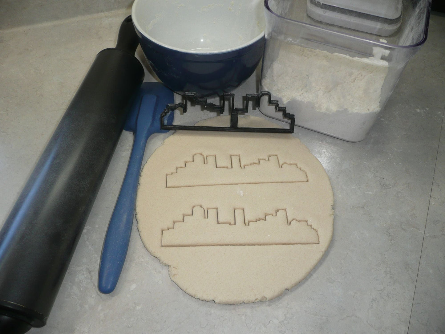Denver Colorado Skyline Skyscraper Building Horizon Cookie Cutter USA PR4117