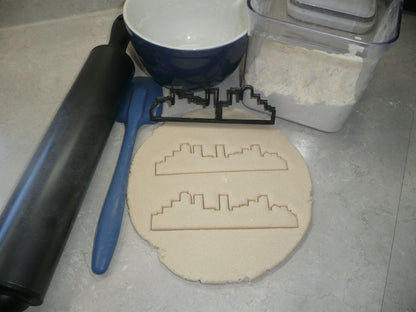 Denver Colorado Skyline Skyscraper Building Horizon Cookie Cutter USA PR4117
