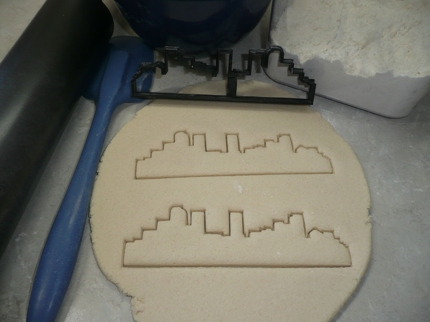 Denver Colorado Skyline Skyscraper Building Horizon Cookie Cutter USA PR4117