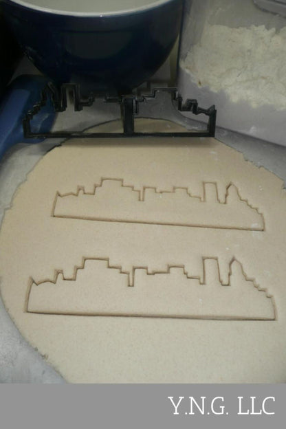 Portland Oregon Skyline Skyscraper Building Horizon Cookie Cutter USA PR4118