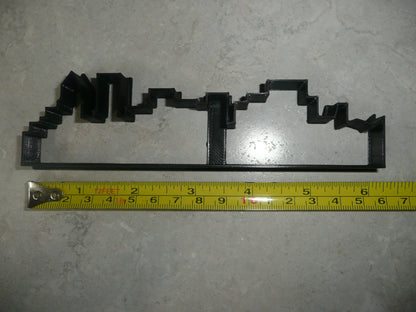 Portland Oregon Skyline Skyscraper Building Horizon Cookie Cutter USA PR4118