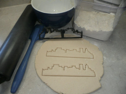 Portland Oregon Skyline Skyscraper Building Horizon Cookie Cutter USA PR4118