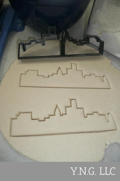 Miami Florida Skyline Skyscraper Building Horizon Cookie Cutter USA PR4119