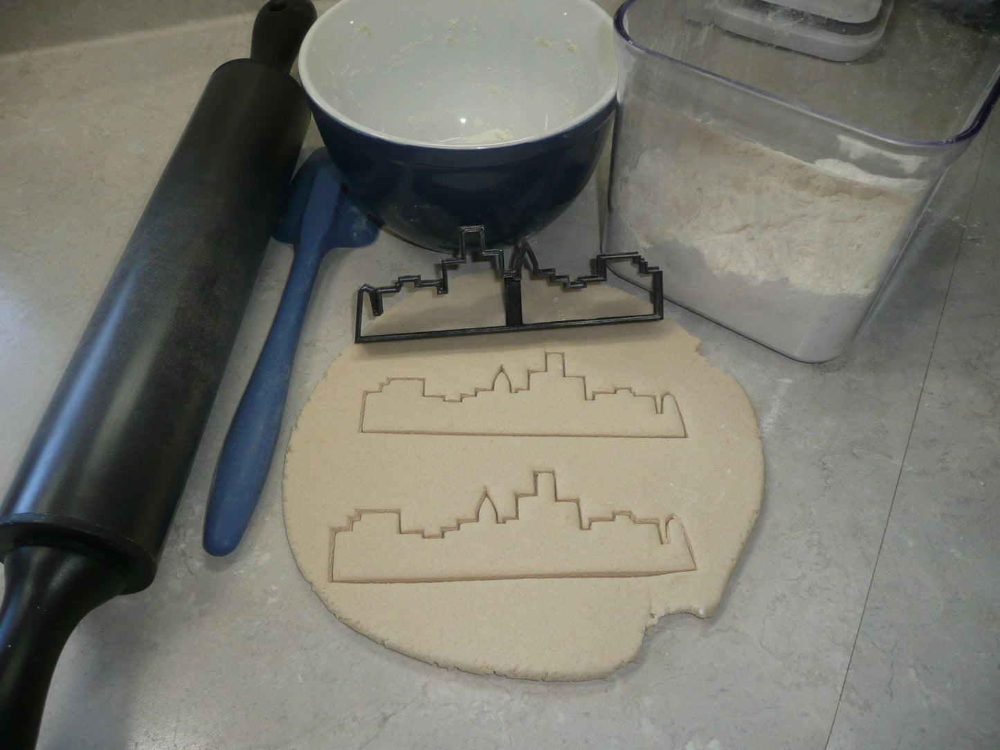 Miami Florida Skyline Skyscraper Building Horizon Cookie Cutter USA PR4119