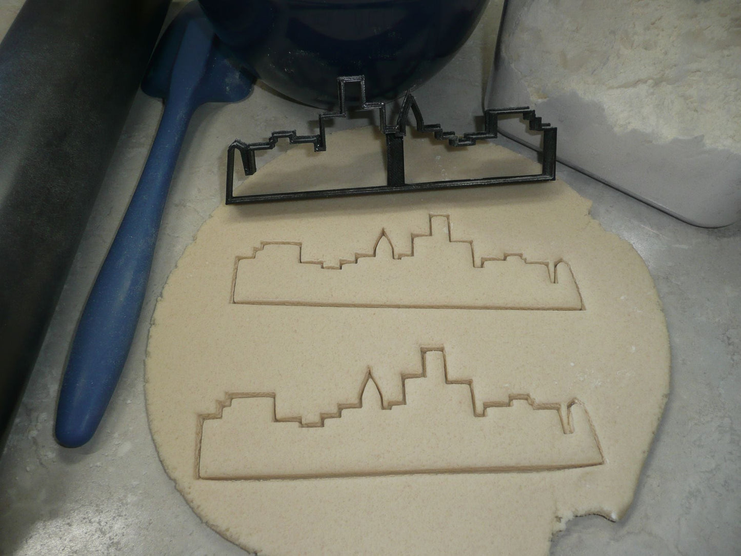 Miami Florida Skyline Skyscraper Building Horizon Cookie Cutter USA PR4119