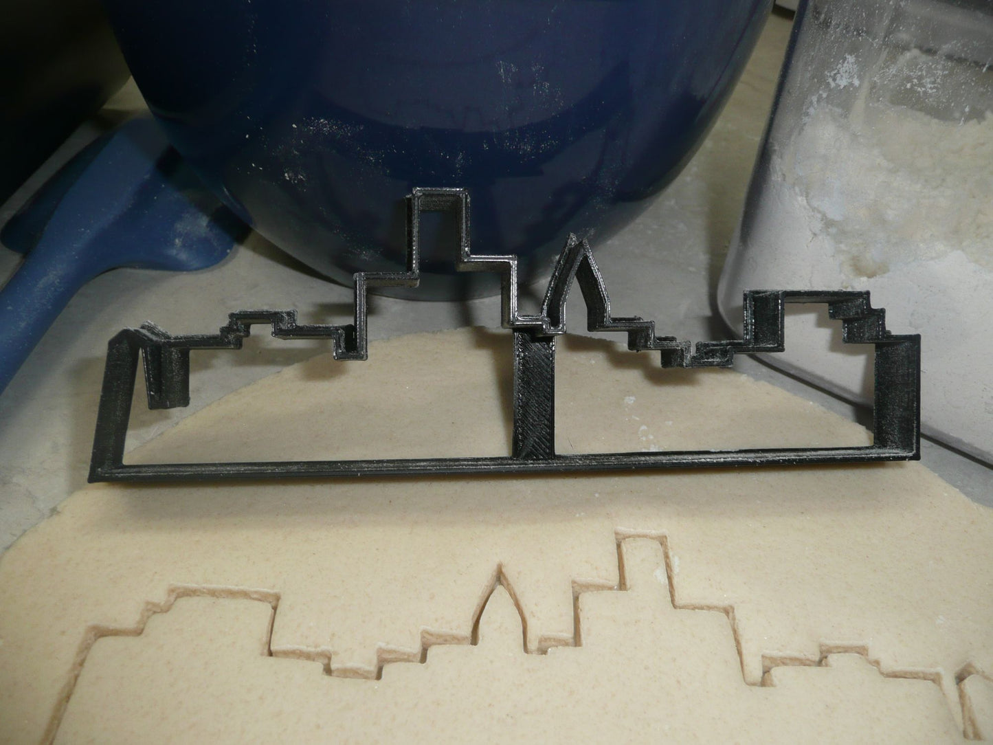 Miami Florida Skyline Skyscraper Building Horizon Cookie Cutter USA PR4119