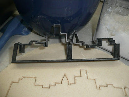 Miami Florida Skyline Skyscraper Building Horizon Cookie Cutter USA PR4119