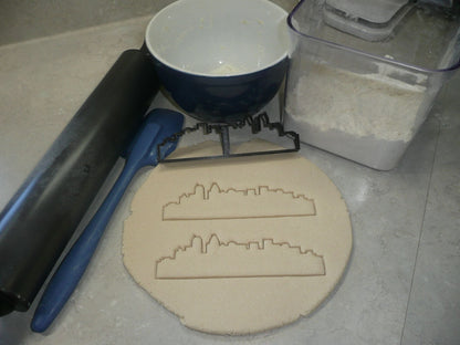 Charlotte North Carolina Skyline Skyscraper Horizon Cookie Cutter USA PR4120