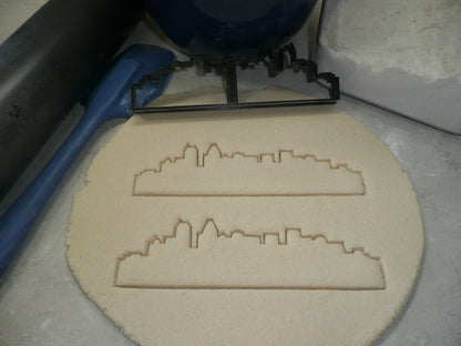 Charlotte North Carolina Skyline Skyscraper Horizon Cookie Cutter USA PR4120