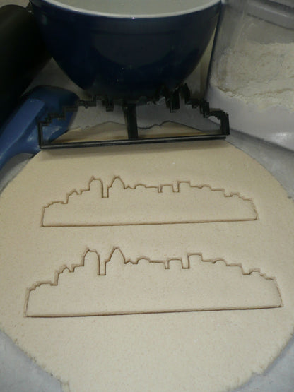 Charlotte North Carolina Skyline Skyscraper Horizon Cookie Cutter USA PR4120