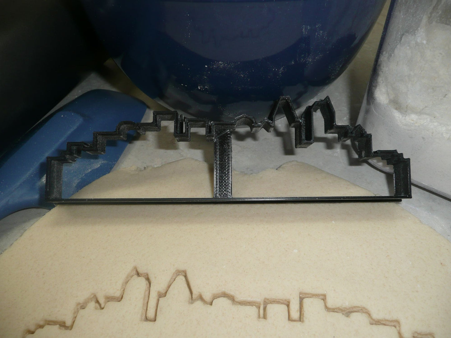 Charlotte North Carolina Skyline Skyscraper Horizon Cookie Cutter USA PR4120