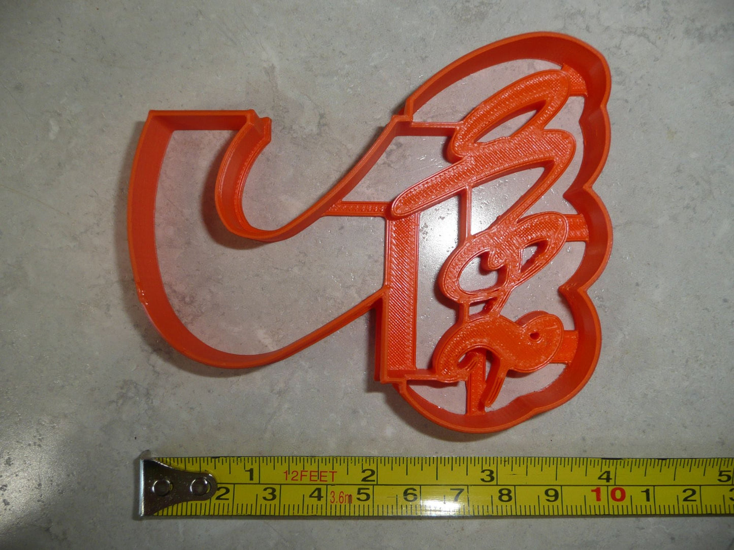 Spanish Number Dos 2 Two With Word Cookie Cutter Cortador De Galletas USA PR4122