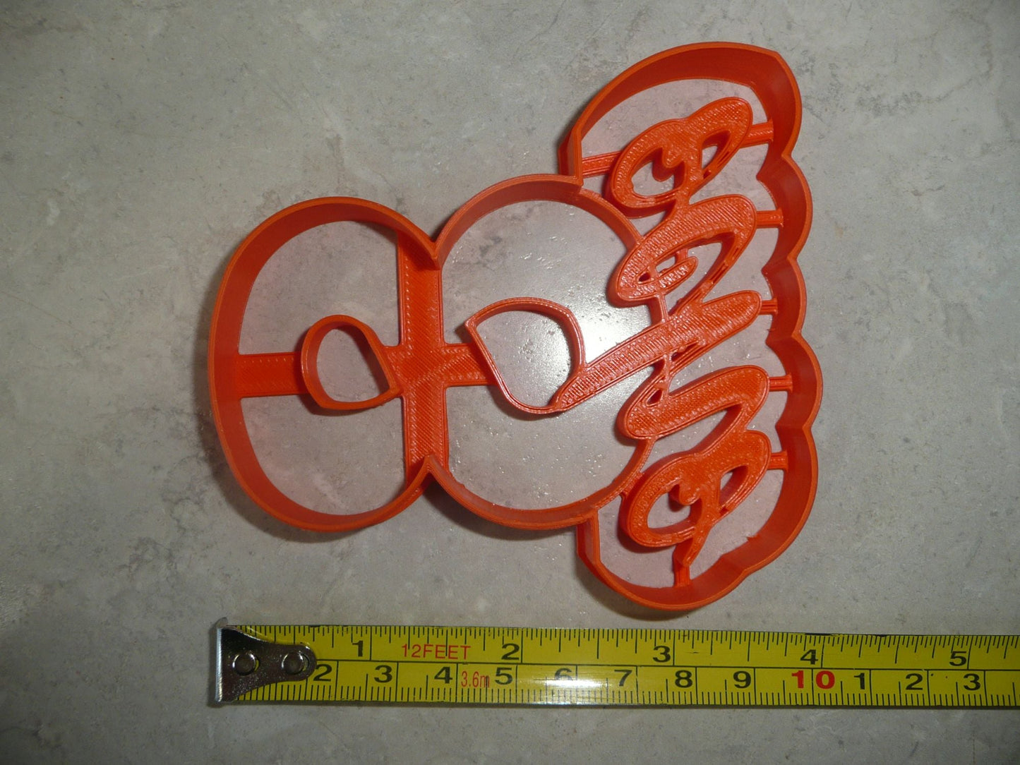 Spanish Number Ocho 8 With Word Cookie Cutter Cortador De Galletas USA PR4128