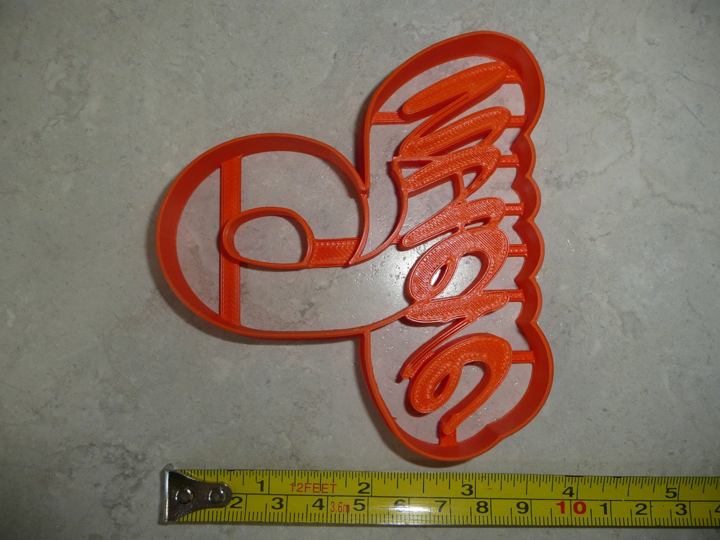 Spanish Number Nueve 9 With Word Cookie Cutter Cortador De Galletas USA PR4129