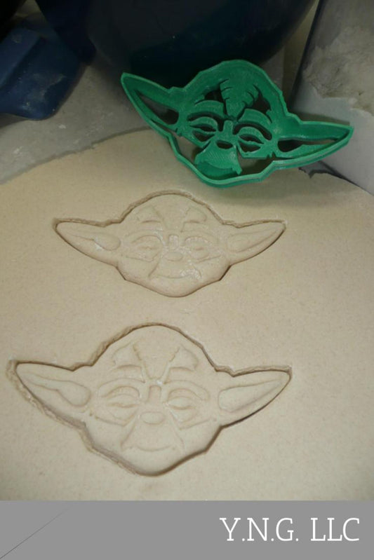 Yoda Detailed Head Face Star Wars Character Cookie Cutter USA PR4133