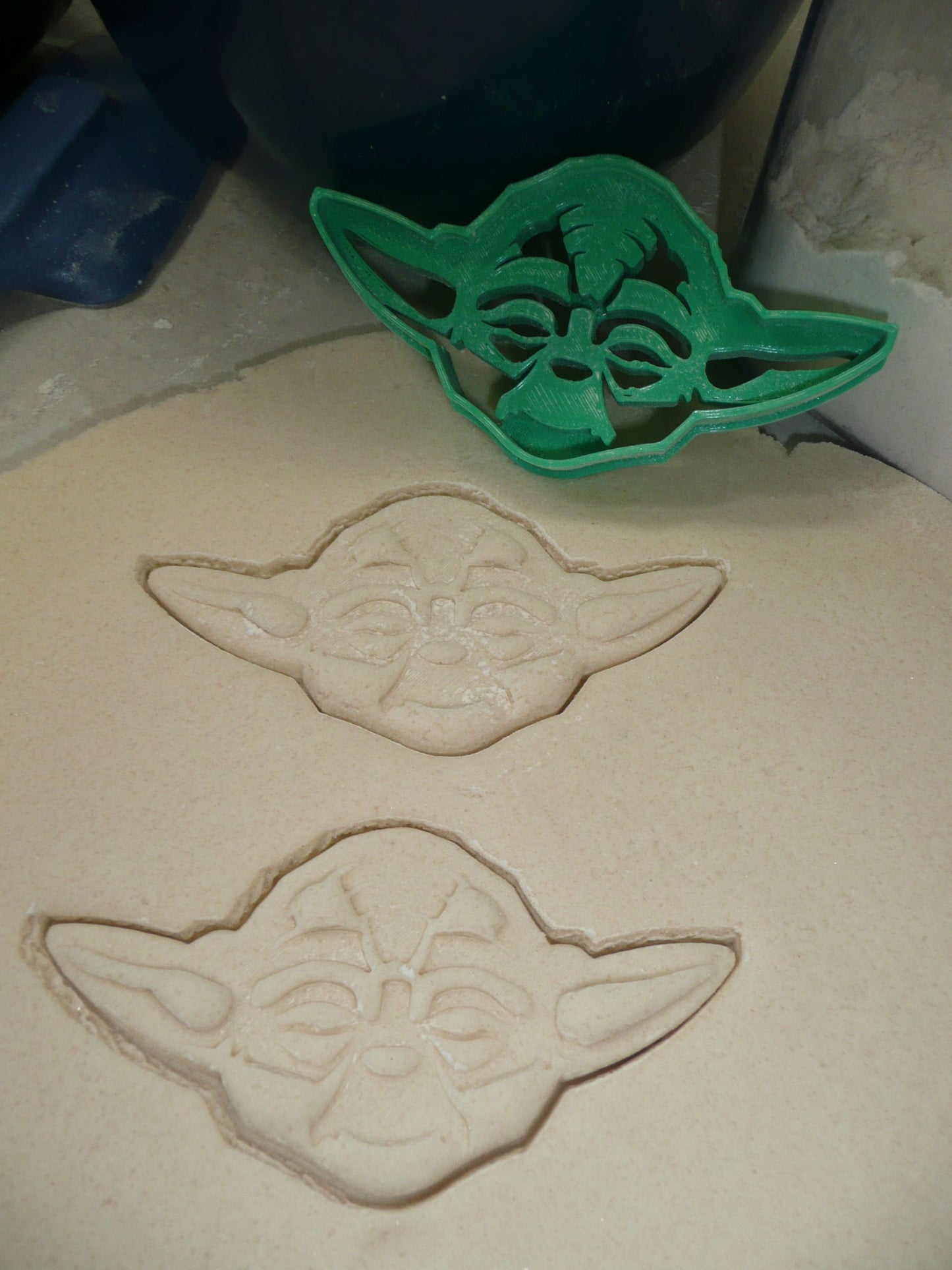 Yoda Detailed Head Face Star Wars Character Cookie Cutter USA PR4133