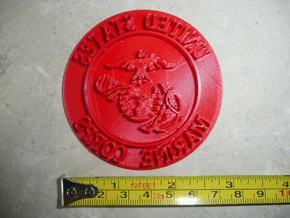 2 Piece United States Marine Corps Cookie Cutter and Stamp USA PR4136