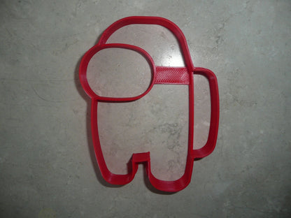 Among Us Standing Crewmate or Imposter Video Game Cookie Cutter USA PR4139