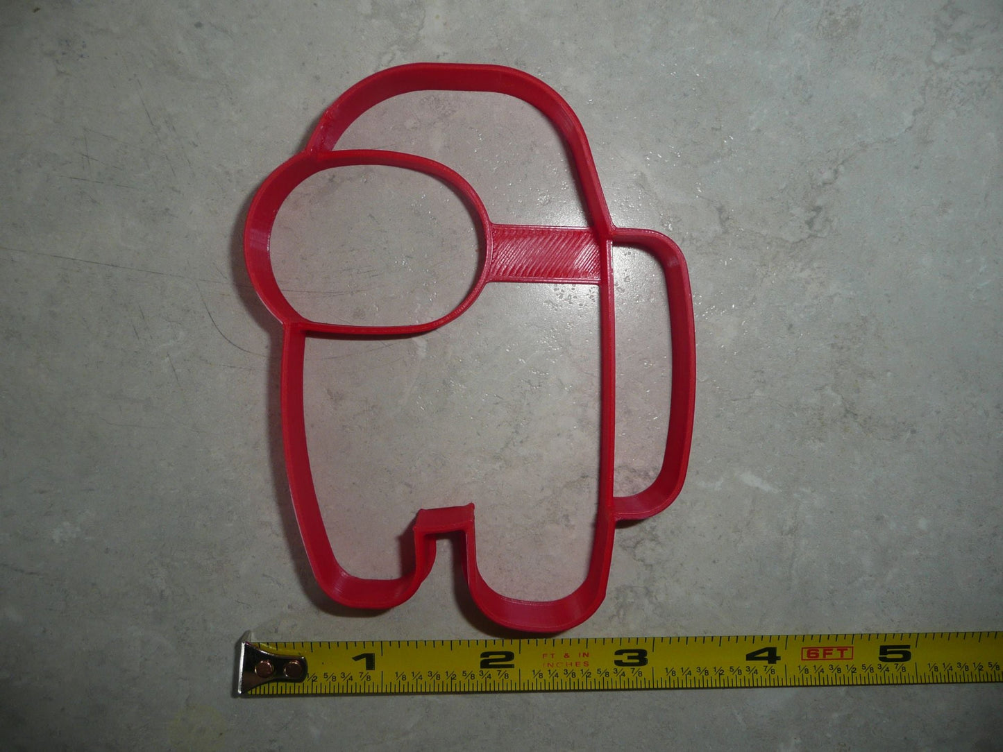 Among Us Standing Crewmate or Imposter Video Game Cookie Cutter USA PR4139