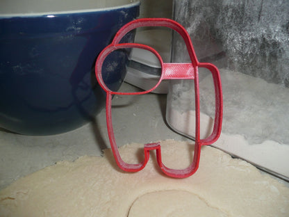 Among Us Standing Crewmate or Imposter Video Game Cookie Cutter USA PR4139