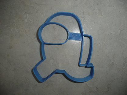 Among Us Walking Crewmate or Imposter Video Game Cookie Cutter USA PR4140