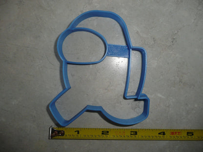 Among Us Walking Crewmate or Imposter Video Game Cookie Cutter USA PR4140