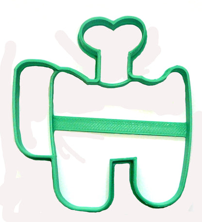Among Us Dead Body 1 Crewmate Imposter Video Game Cookie Cutter USA PR4142