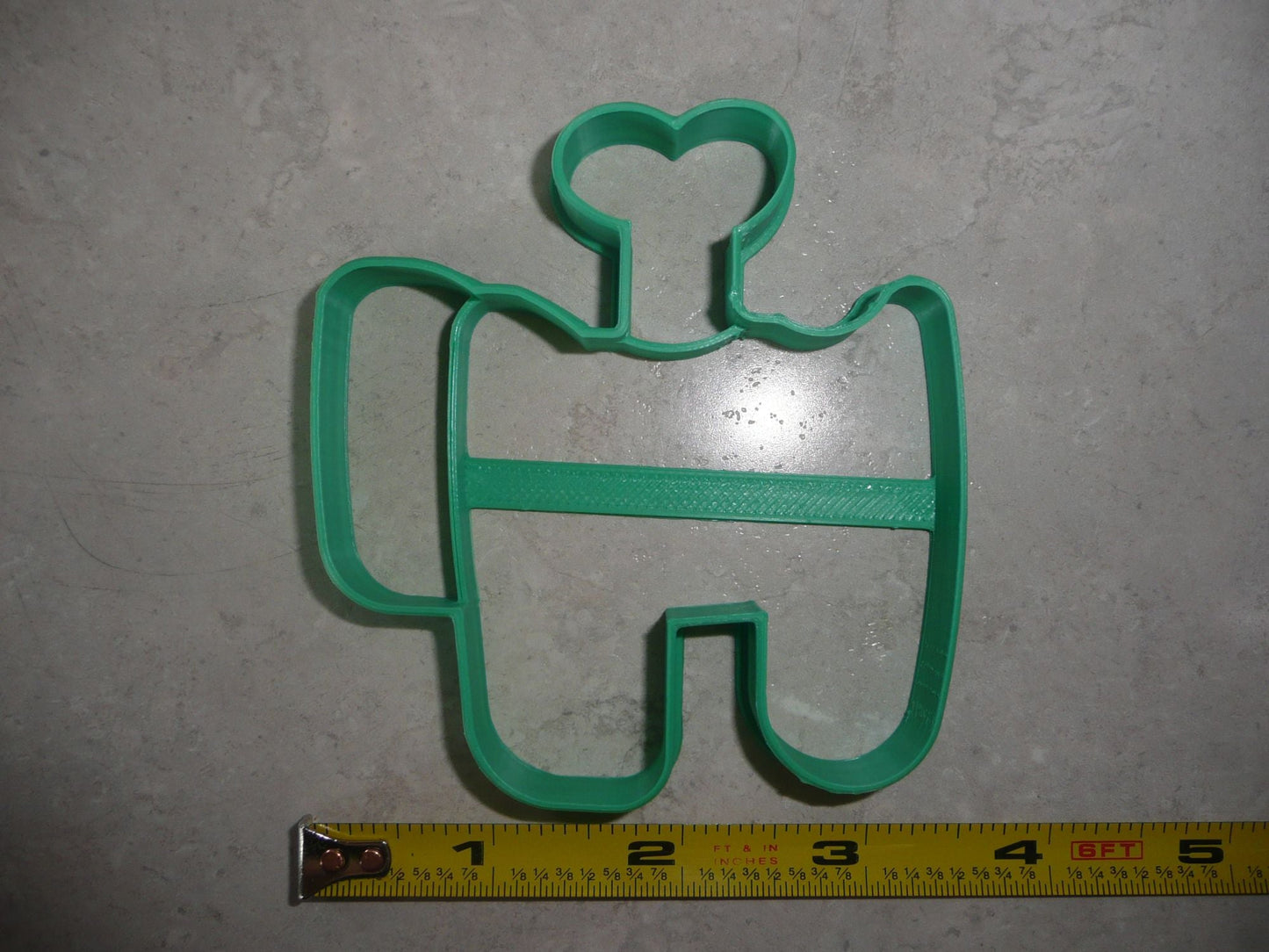 Among Us Dead Body 1 Crewmate Imposter Video Game Cookie Cutter USA PR4142