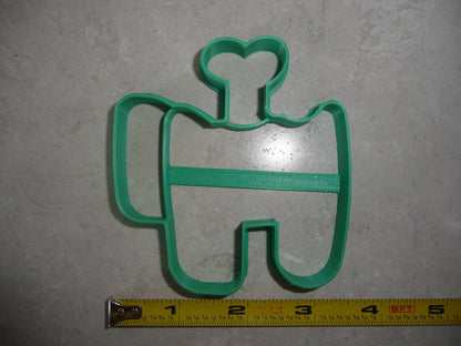 Among Us Dead Body 1 Crewmate Imposter Video Game Cookie Cutter USA PR4142