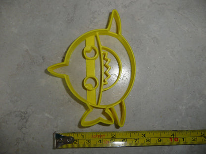 Baby Shark Front Facing Cartoon Song Cookie Cutter Made in USA PR4145