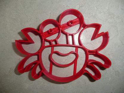 Crab Cartoon Character Baby Shark Song Cookie Cutter Made in USA PR4146