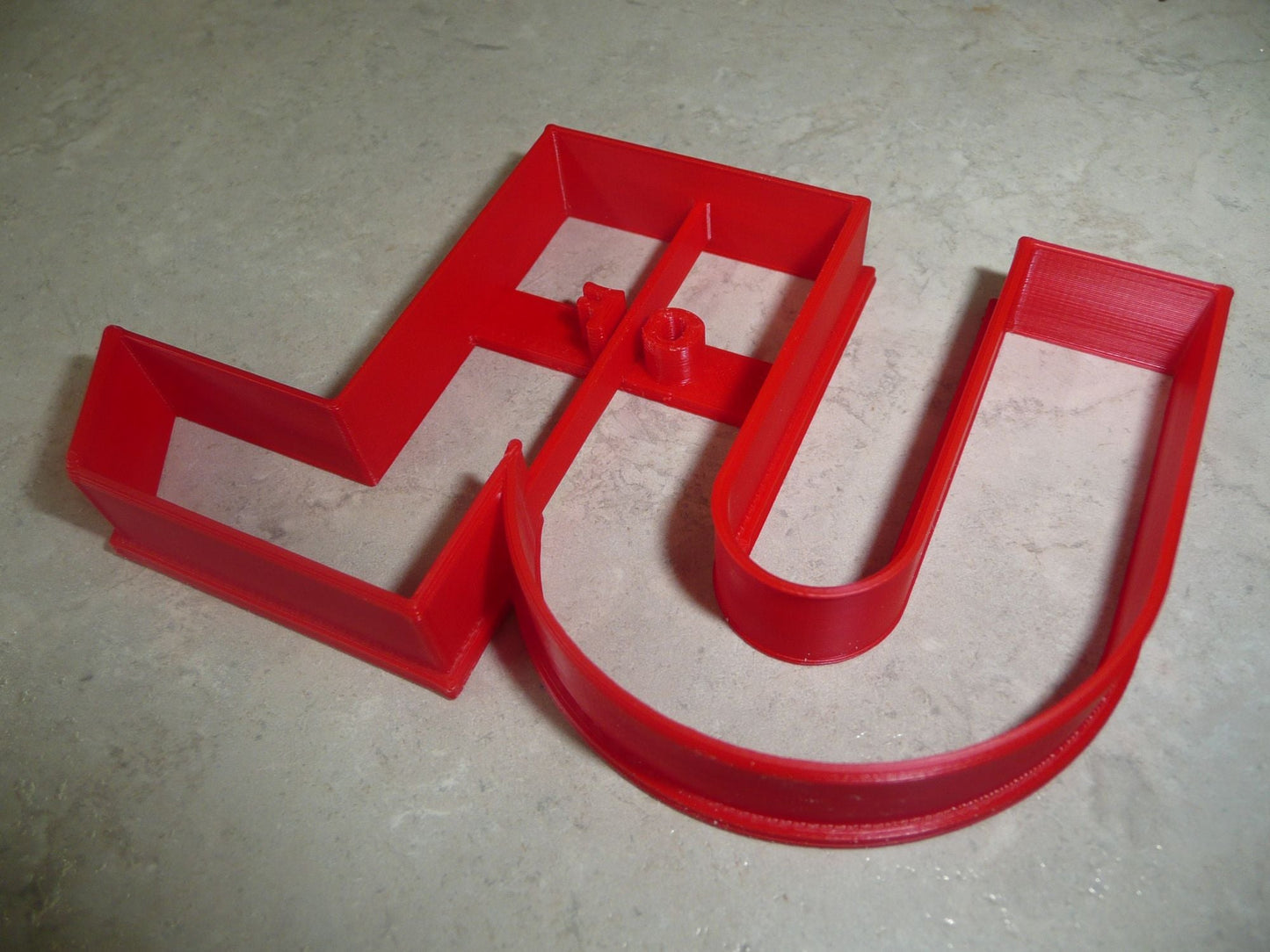 University of Louisville U L Block Letters Cookie Cutter USA PR4151