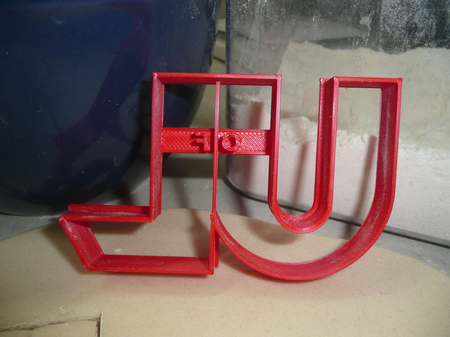 University of Louisville U L Block Letters Cookie Cutter USA PR4151