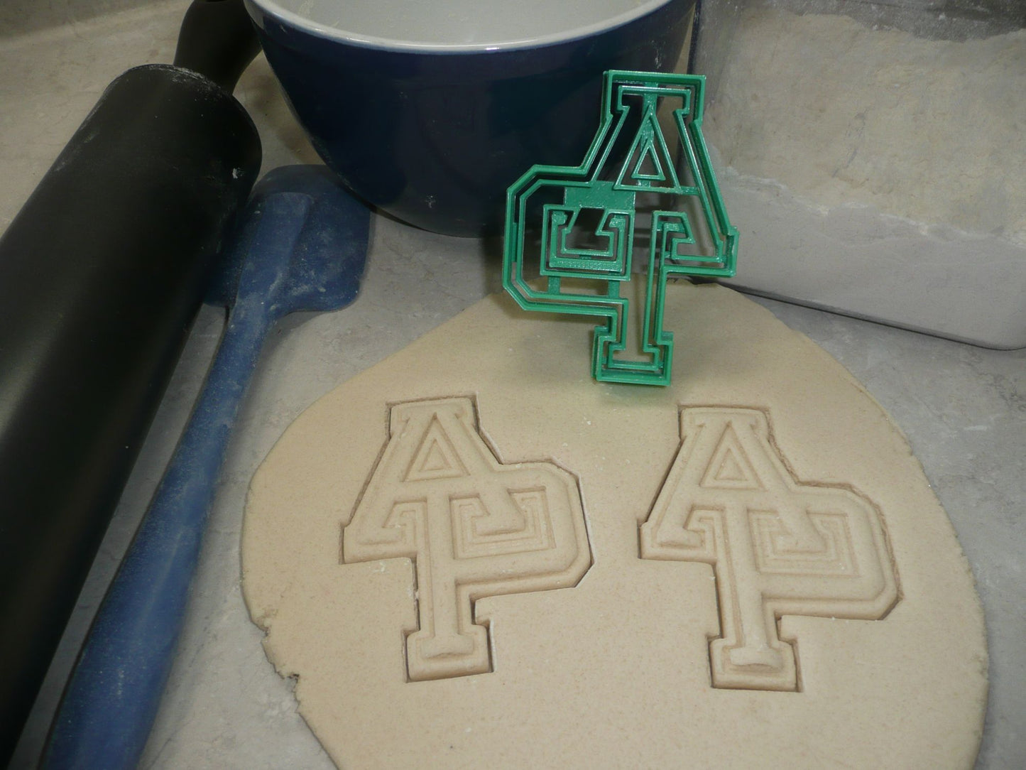 Allen Park High School Michigan A P Block Letters Cookie Cutter USA PR4152