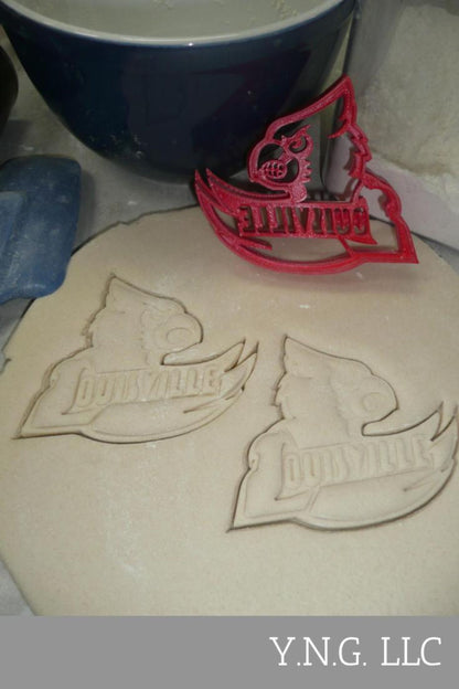 University of Louisville Cardinals Bird Face Cookie Cutter USA PR4155