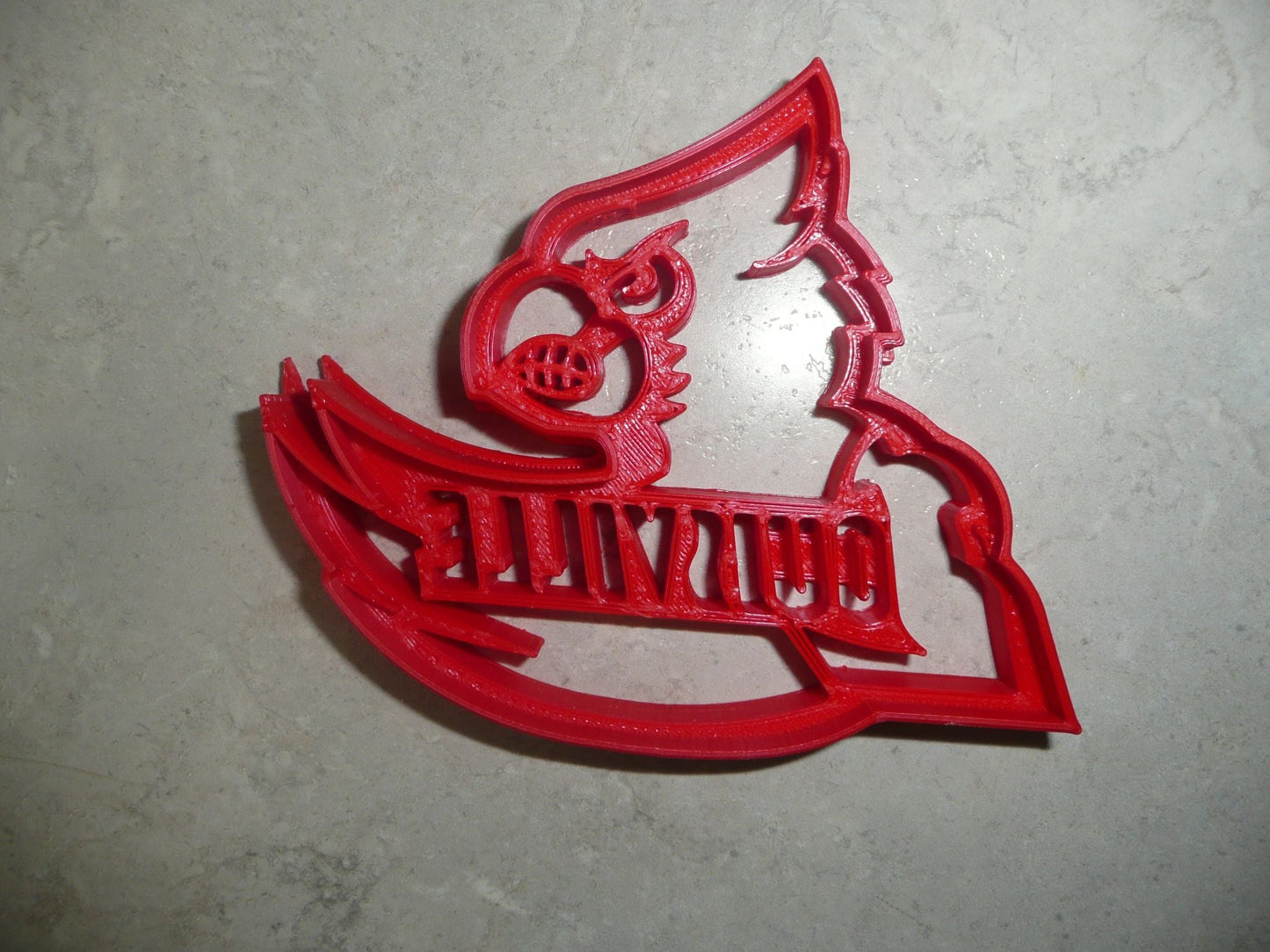 University of Louisville Cardinals Bird Face Cookie Cutter USA PR4155