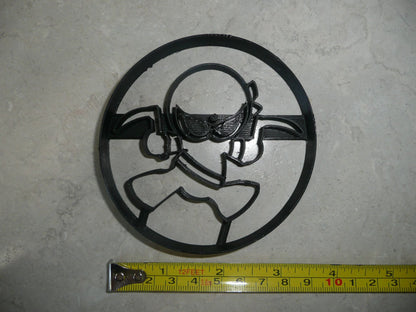 Fart Ninja Exploding Egg Cookie Cutter Made in USA PR4162