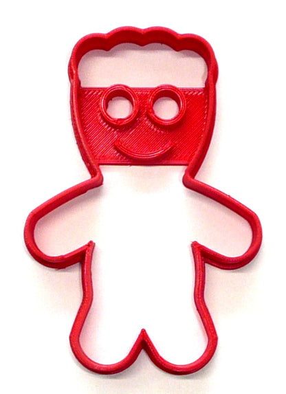 Sour Candy Kid Smiling Cookie Cutter Made In USA PR4166