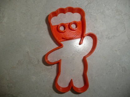 Sour Candy Kid Waving Cookie Cutter Made In USA PR4167