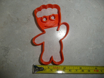 Sour Candy Kid Waving Cookie Cutter Made In USA PR4167