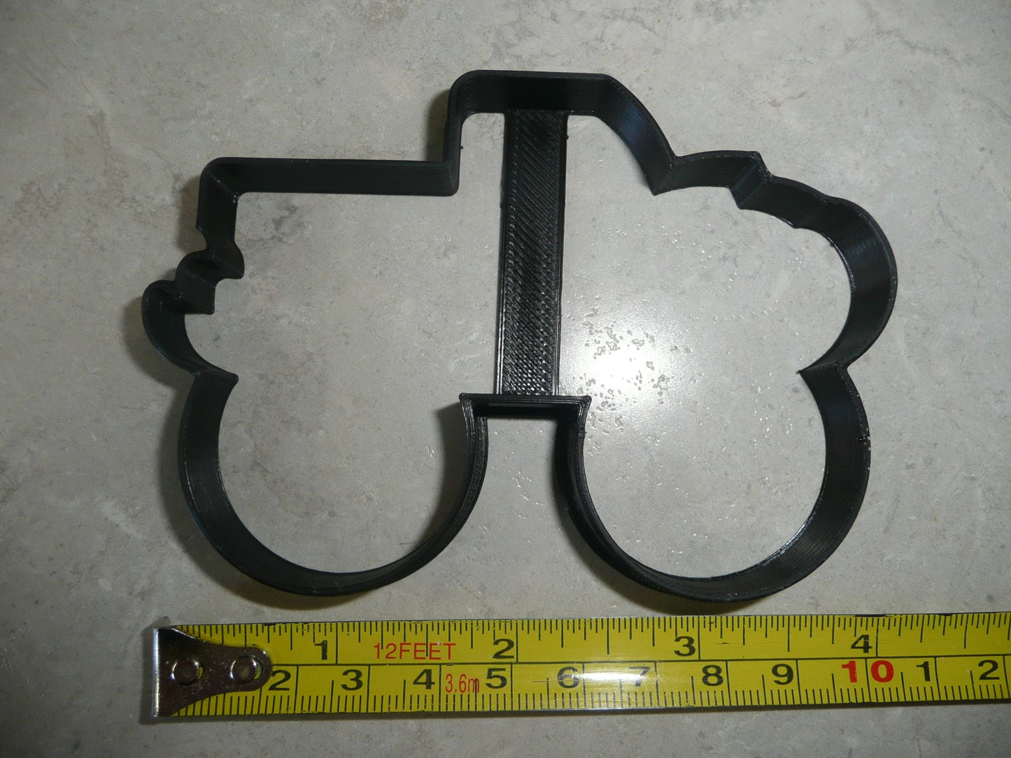 Monster Truck Outline Oversized Tires Heavy Duty Cookie Cutter USA PR4170