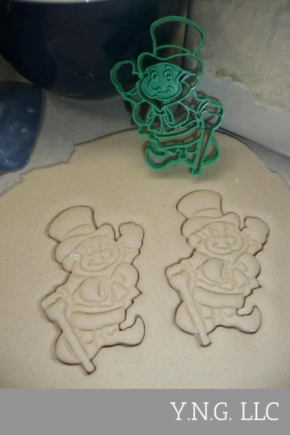 Leprechaun 3 Happy Waving St Patricks Day Cookie Cutter Made in USA PR4178