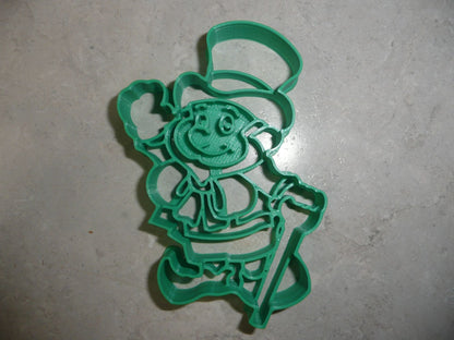 Leprechaun 3 Happy Waving St Patricks Day Cookie Cutter Made in USA PR4178