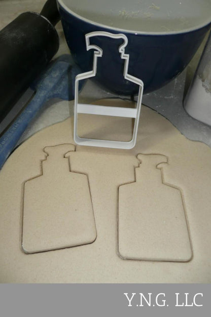 Hand Sanitizer Pump Bottle Outline Lotion Soap Cookie Cutter USA PR4182