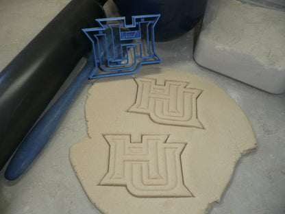 Hampton University HU Letters Virginia Cookie Cutter 3D Printed USA PR4185